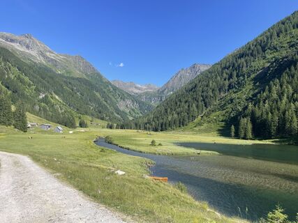 Photo de Gerda Dobler le long du parcours