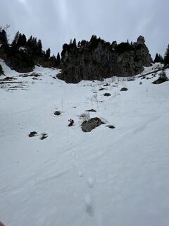 Foto von Linus entlang der Tour