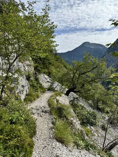 Foto von Anne Kathrin Winter entlang der Tour