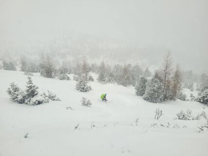 Fotografie z schenkeli na trase