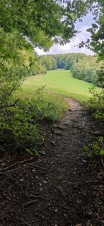 Photo de Paula Sedláček le long du parcours