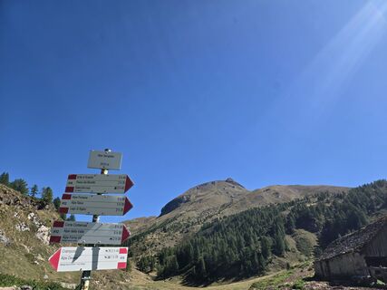 Foto von Francesca Semeraro entlang der Tour