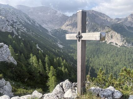 Photo de Irene Brunnegger le long du parcours