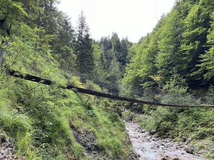 Foto von Veronika Schulte entlang der Tour