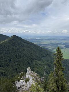 Foto von Georg Rottenmoser entlang der Tour