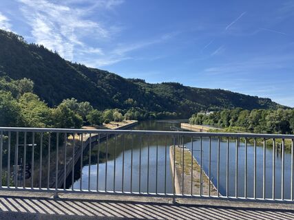 Foto von Heinz Berg entlang der Tour