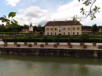 Fotografia z Erwin Krumböck na trase
