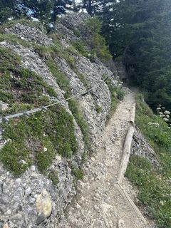 Foto von Monica Bagge entlang der Tour