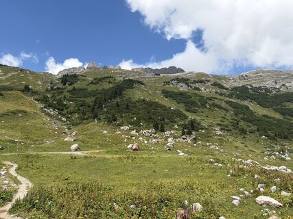 Foto von Nicole Van Ham entlang der Tour