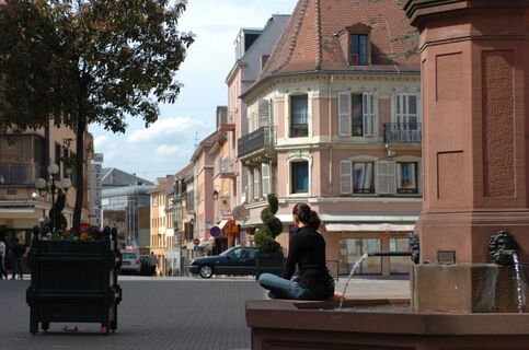Sarreguemines Innenstadt