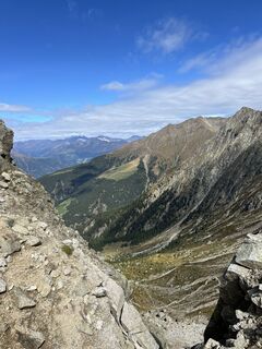 Foto von Franziska Mordasini entlang der Tour