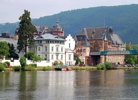 Moselufer in Traben-Trarbach
