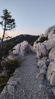 Foto von Uroš Belec entlang der Tour