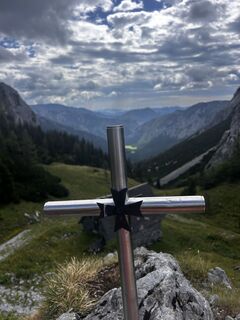 Foto von Dagmar Stengg entlang der Tour