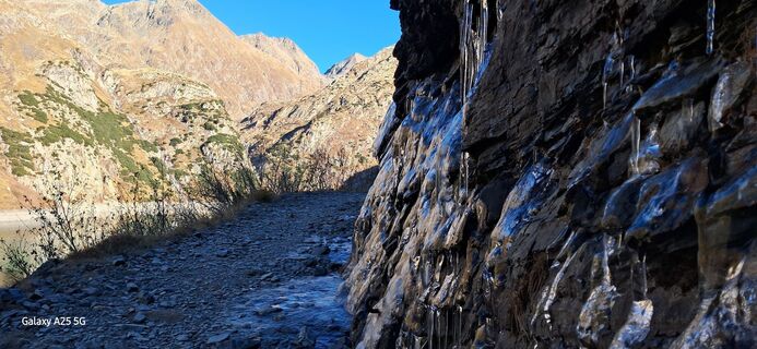 Foto von Vv Savoldelli entlang der Tour
