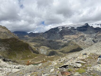 Foto von Monica entlang der Tour