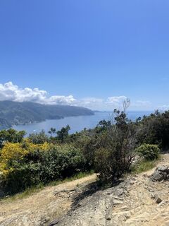 Photo de Maio Zappa le long du parcours