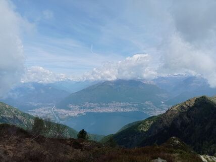 Foto von Aner entlang der Tour