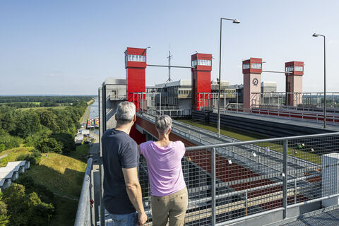 Führung im Schiffshebewerk Scharnebeck