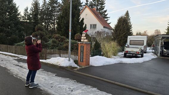 Fotografie z Katja Senkel na trase