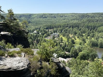 Foto von Norbert Herbig entlang der Tour