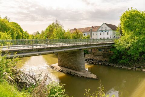 Brücke an der Raab