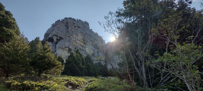 Zdjęcie z Peter Fasol wzdłuż trasy