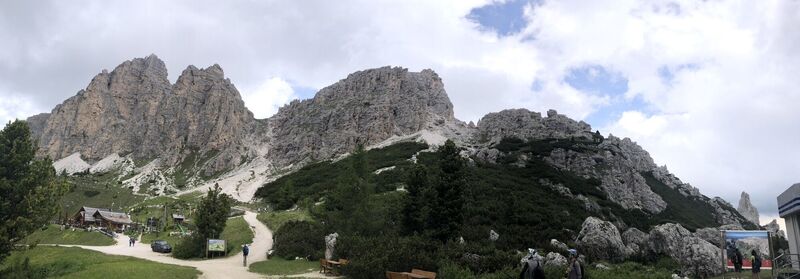 Foto von Peter Laure entlang der Tour