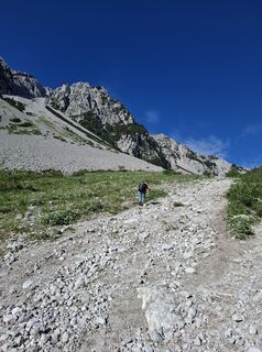 Photo de Miha Gros le long du parcours