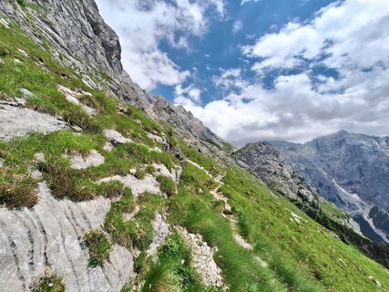 Photo de Patrick Fresenberger le long du parcours