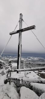 Foto de Klaus Lehner a lo largo del recorrido