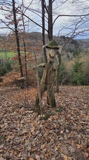 Zdjęcie z Gabriele Wagener wzdłuż trasy