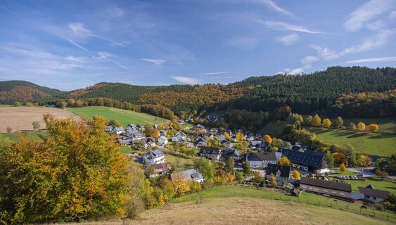 Blick auf Niedersorpe