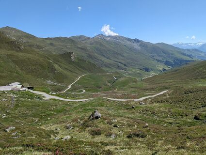 Foto de Johann Stadlbauer a lo largo del recorrido