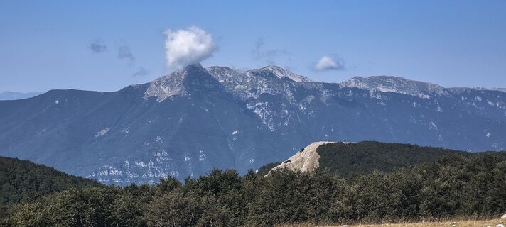 Photo de Patrizia Seppi le long du parcours