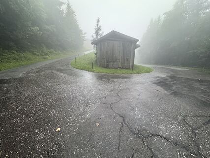 Foto de Baecker a lo largo del recorrido