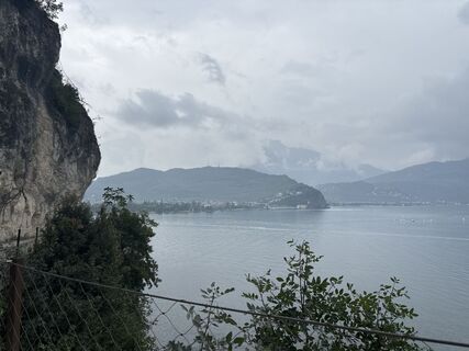 Foto von Heinz Sperl entlang der Tour