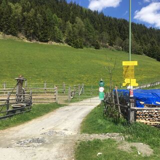 Start beim Alpengasthof Liebenberg