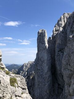 Foto von Barbara Schober entlang der Tour