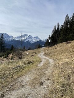 Foto de Sabine Nöding a lo largo del recorrido