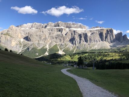Foto von Gerardo Brunetti entlang der Tour