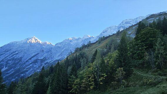 Foto van Hermann Sch. langs de tour