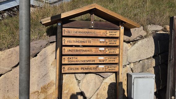 Photo de Erwin Hinz le long du parcours