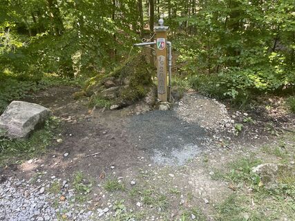 Foto von Alf Gran entlang der Tour