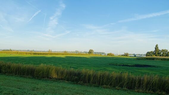 Photo de Hans van der Linde le long du parcours