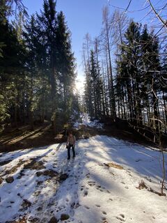 Foto von Sven Krieblin entlang der Tour