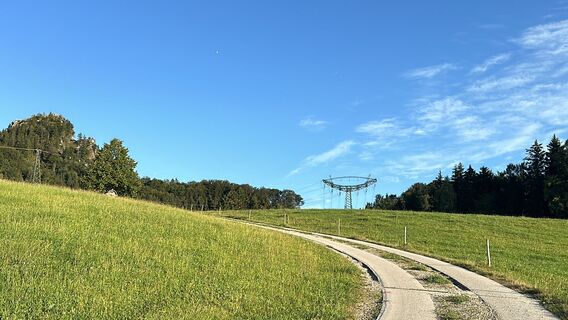 Foto von Christina Stöger entlang der Tour