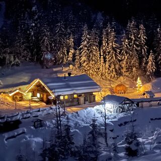 Unterberghaus im winter