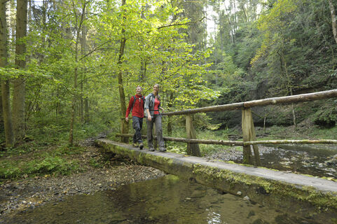 Wanderung in der Gauchachschlucht