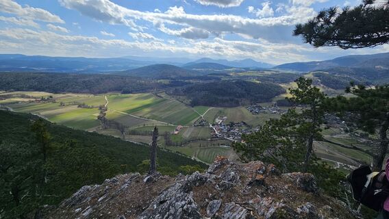 Foto von Alexandra Stani entlang der Tour